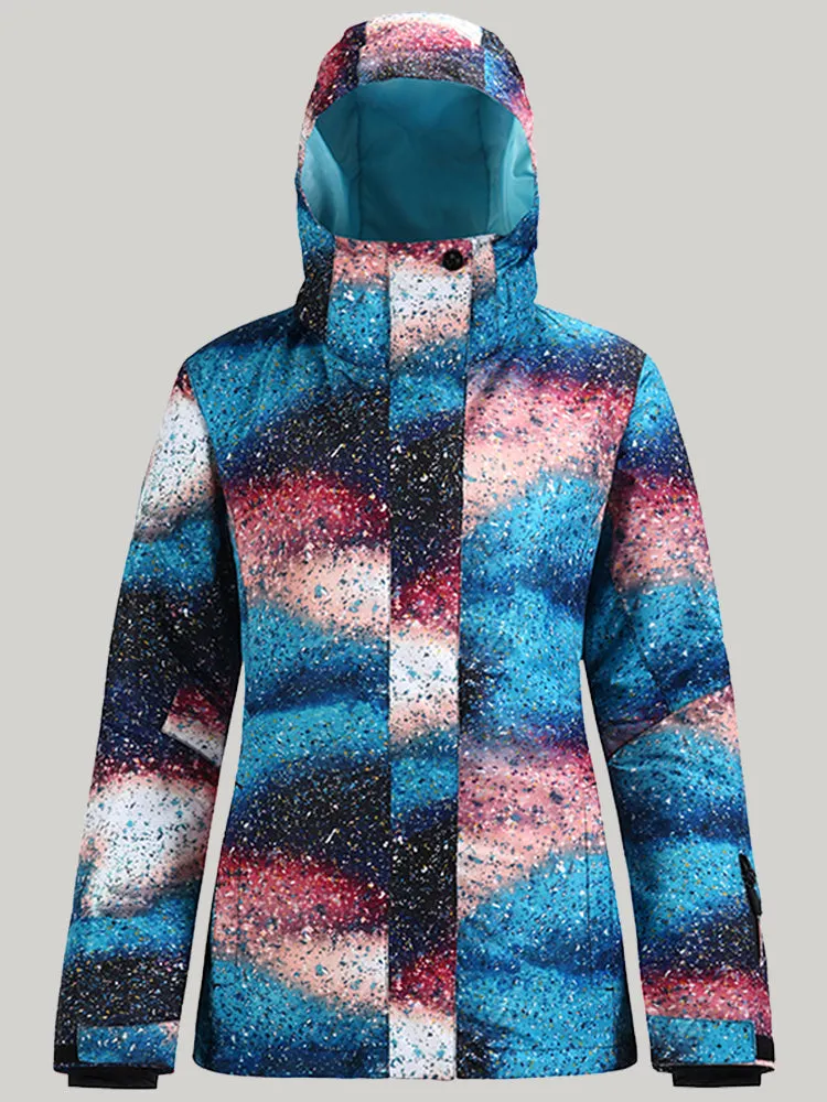 Women's New Winter Snow Suit Warm Quilted Waterproof And Windproof Thickened Single And Double Board Ski Suit