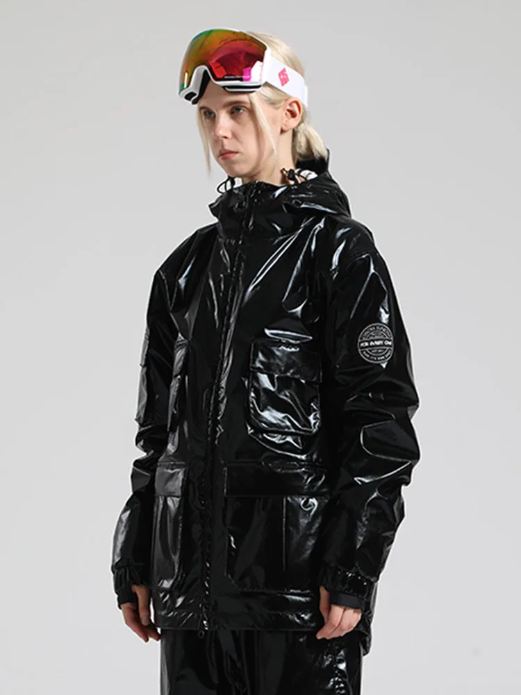 Women's Pink Dazzling Ski Jacket
