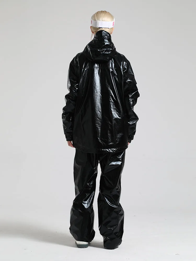 Women's Silver Dazzling Ski Suit