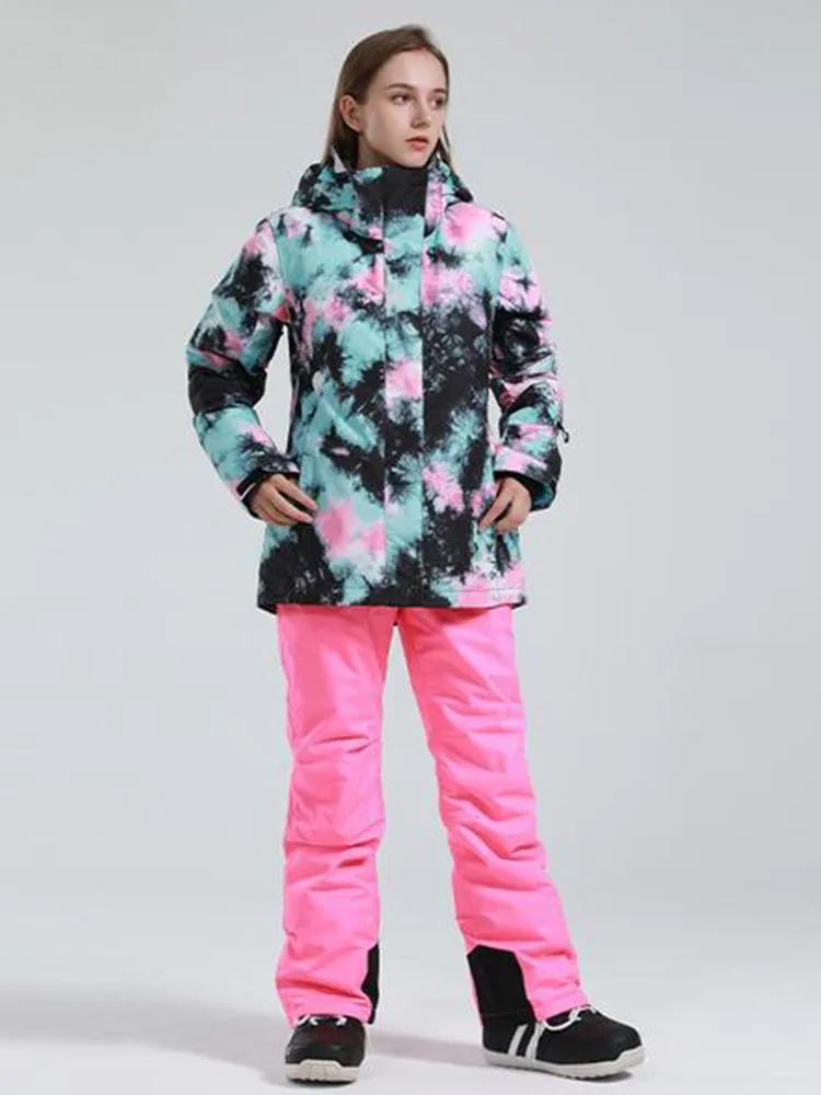 Women's Winter Mountain Snowboard Suits
